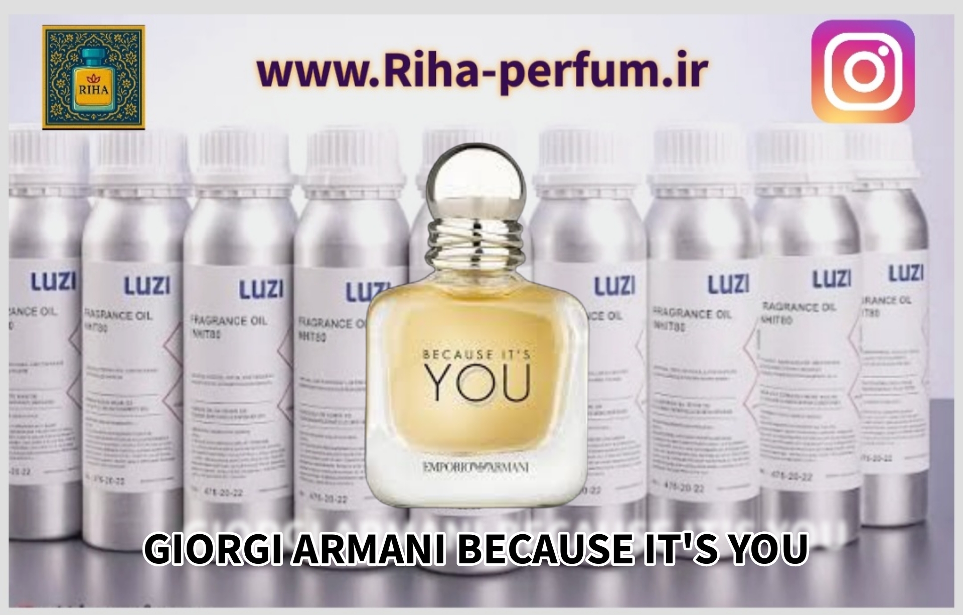 عطر مردانه جورجو آرمانی بیکاز ایتس یو (لوزی ، ژیوادان ، اکسپرشنز ، lvl)