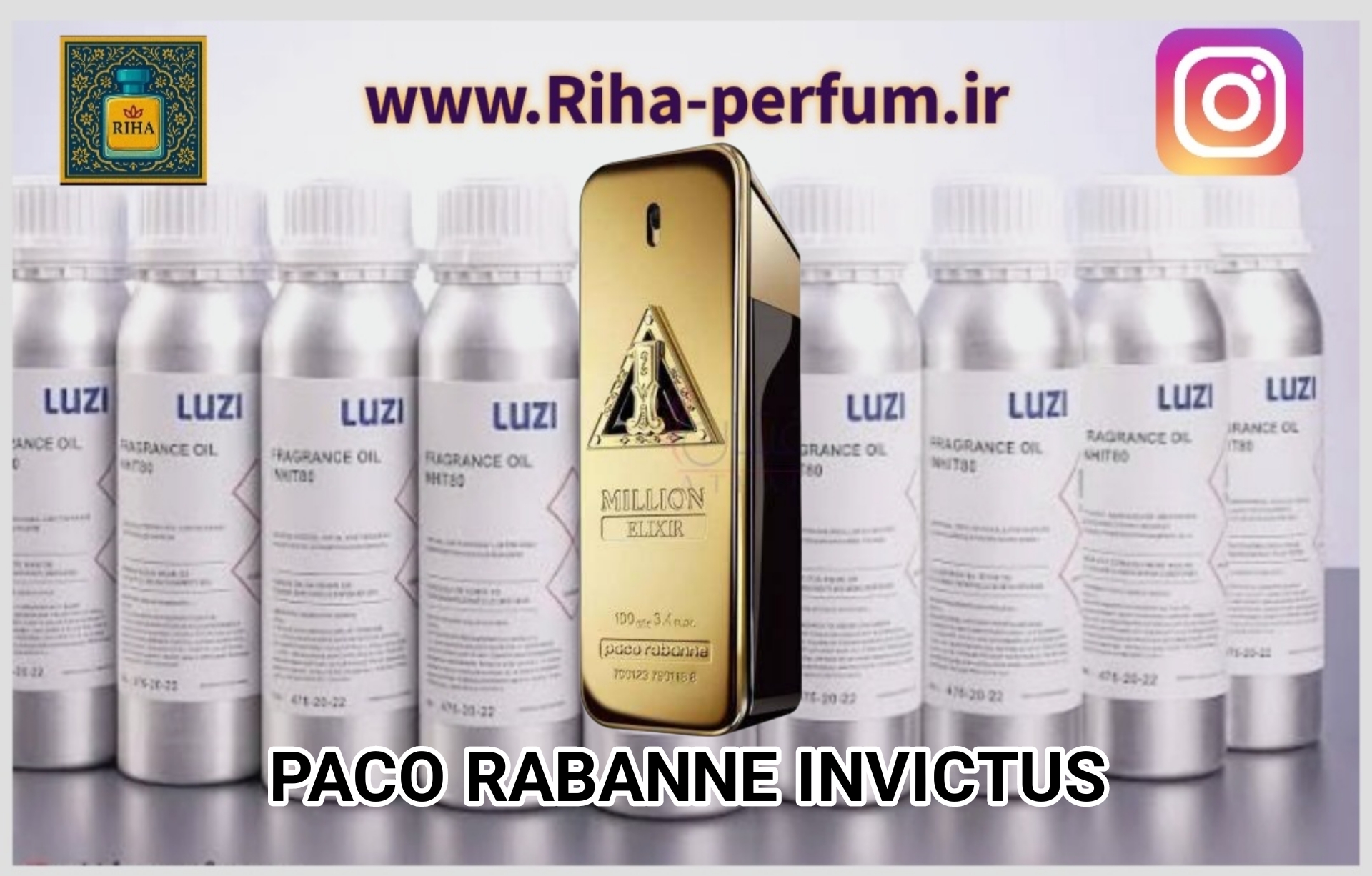 عطر مردانه پاکو رابان وان میلیون (لوزی ، ژیوادان ، اکسپرشنز ، lvl)