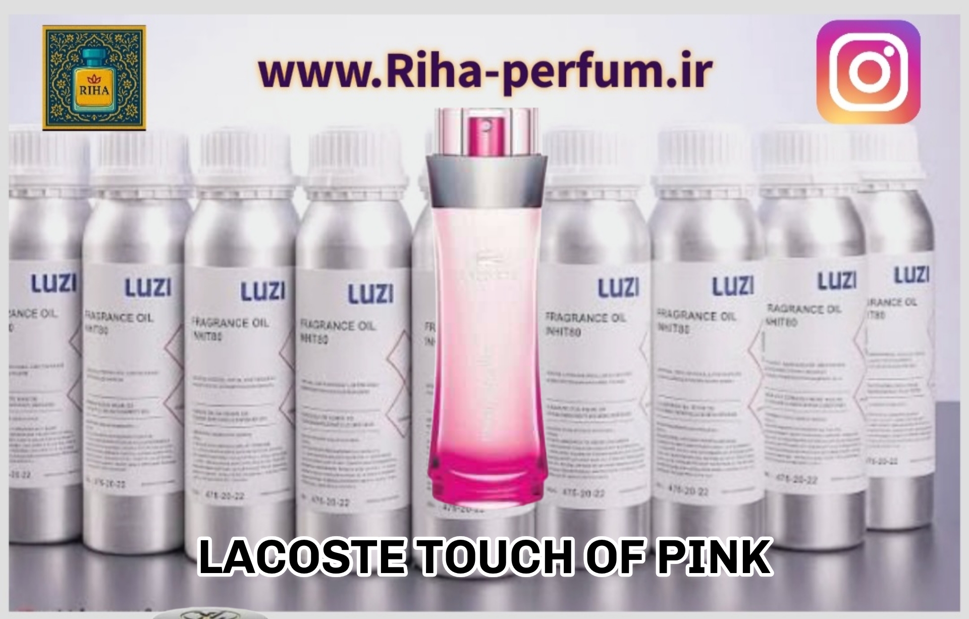 عطر زنانه لاگوست تاج آف پینک (لوزی ، ژیوادان ، اکسپرشنز ، lvl)