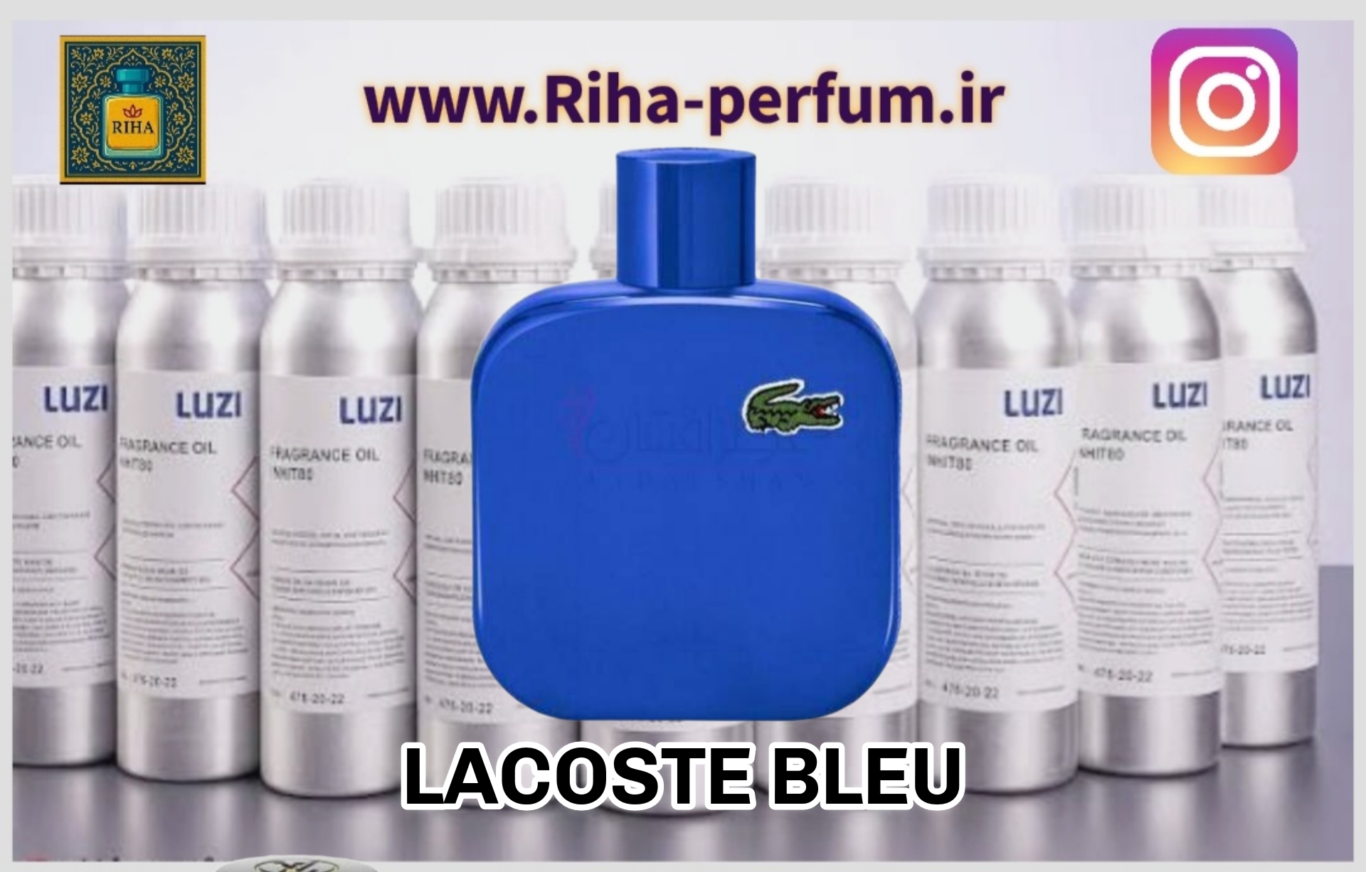 عطر مردانه لاگوست بلو (لوزی ، ژیوادان ، اکسپرشنز ، lvl)
